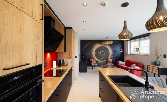 Maison de vacances  Stavelot avec jacuzzi et belle vue pour 4 personnes en Ardenne