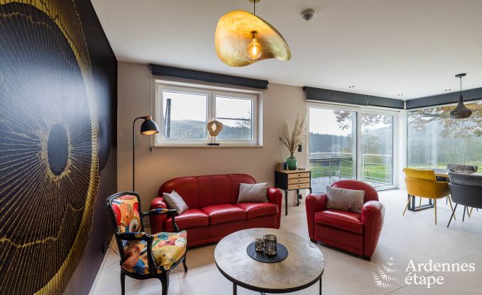 Maison de vacances  Stavelot avec jacuzzi et belle vue pour 4 personnes en Ardenne