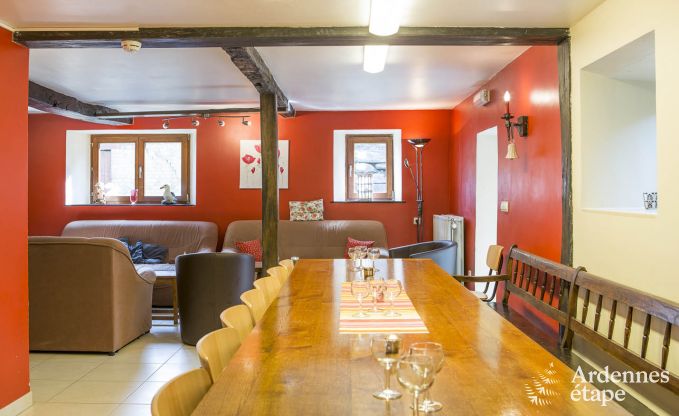 Maison de vacances � Stavelot pour 15/18 personnes en Ardenne