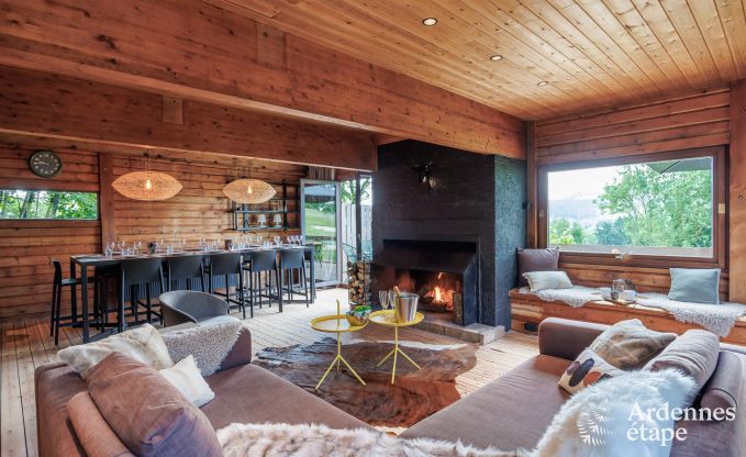 Chalet � Stoumont pour 11/12 personnes en Ardenne