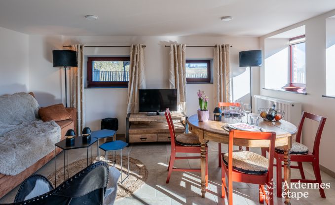 Charmant cottage � Stoumont pour 3 personnes avec terrasse priv�e