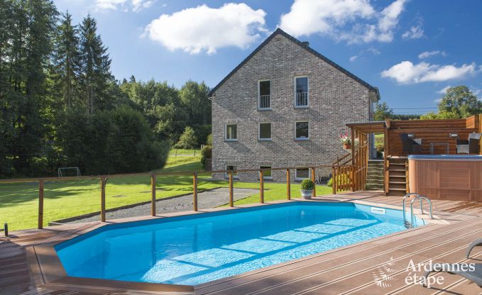 Maison de vacances � Stoumont pour 9 personnes en Ardenne