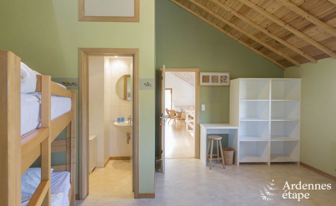 Maison de vacances � Stoumont pour 8/9 personnes en Ardenne