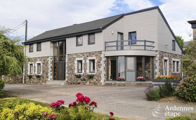 Maison de vacances � Stoumont pour 8/9 personnes en Ardenne