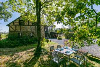 Beau gîte avec vue exceptionnelle pour 6 personnes à Stoumont (Ardenne)