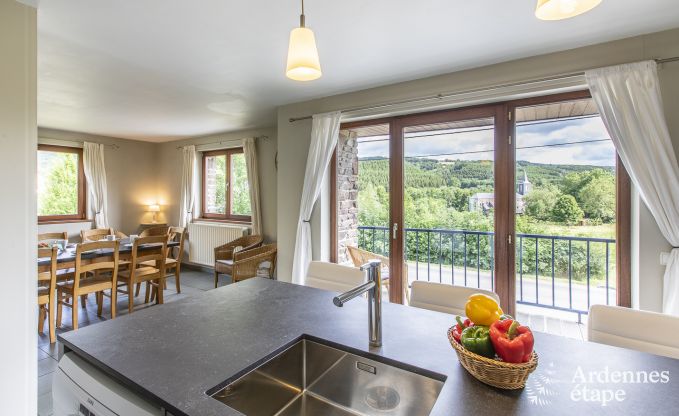 Maison de vacances � Stoumont pour 14 personnes en Ardenne
