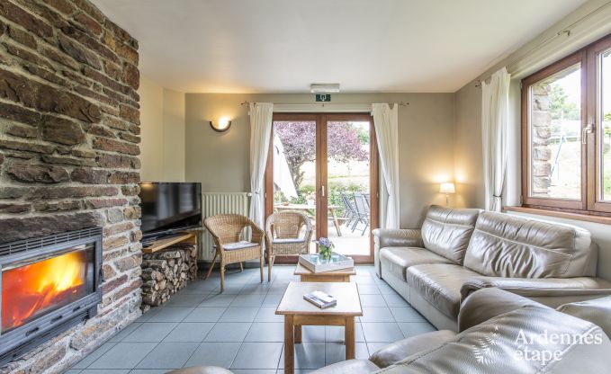 Maison de vacances � Stoumont pour 14 personnes en Ardenne