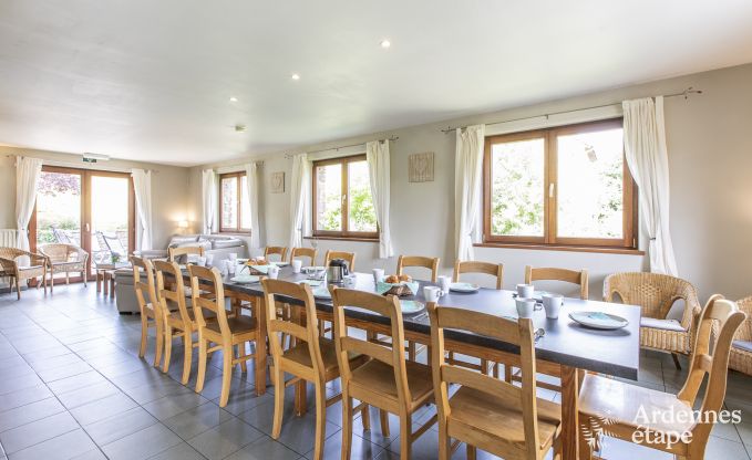 Maison de vacances � Stoumont pour 14 personnes en Ardenne