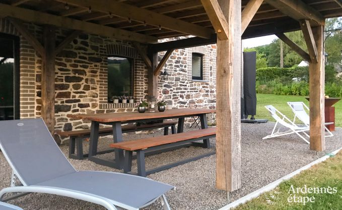 Maison de vacances � Stoumont pour 12 personnes en Ardenne