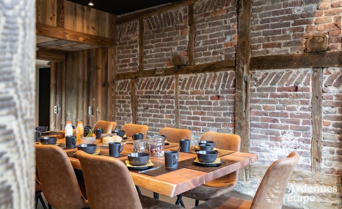 Maison de vacances � Stoumont pour 14 personnes en Ardenne