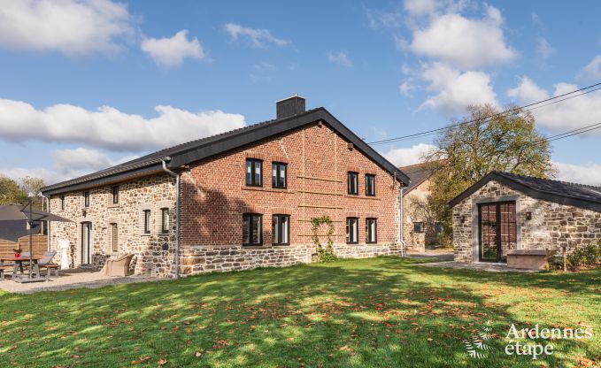 Maison de vacances � Stoumont pour 14 personnes en Ardenne