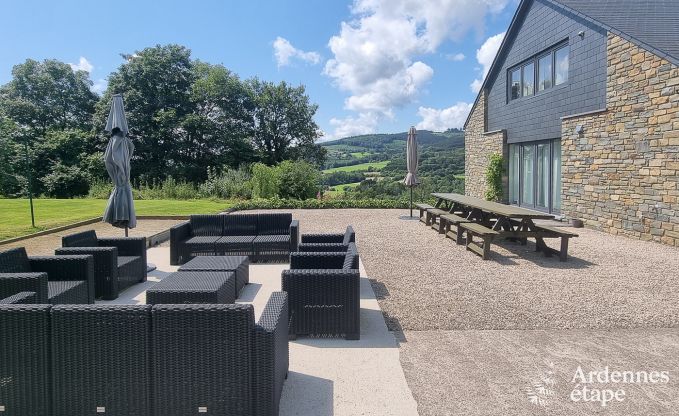 Maison de vacances � Stoumont pour 11 personnes en Ardenne