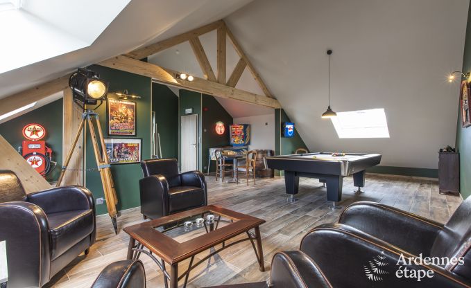 Maison de vacances � Stoumont pour 11 personnes en Ardenne