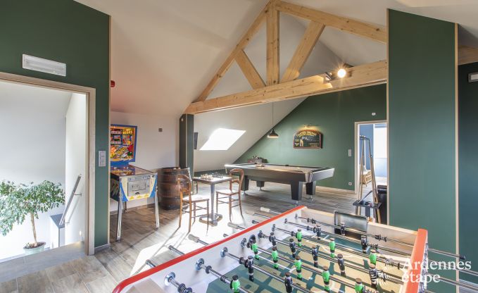 Maison de vacances � Stoumont pour 11 personnes en Ardenne