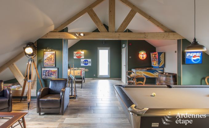 Maison de vacances � Stoumont pour 11 personnes en Ardenne