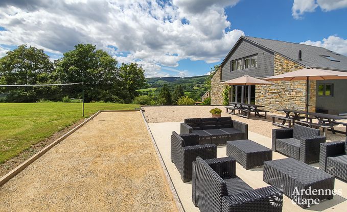 Maison de vacances � Stoumont pour 11 personnes en Ardenne