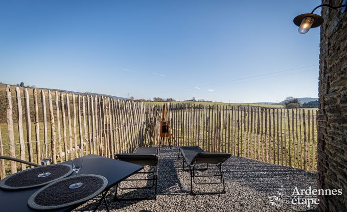 Charmant cottage � Stoumont pour 3 personnes avec terrasse priv�e