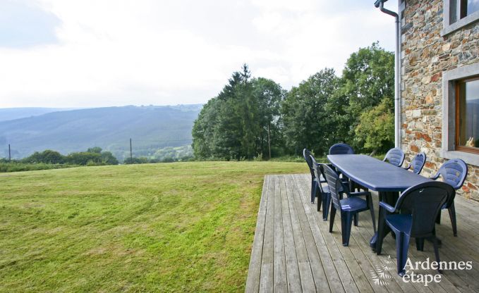 Maison de vacances � Stoumont pour 8/9 personnes en Ardenne
