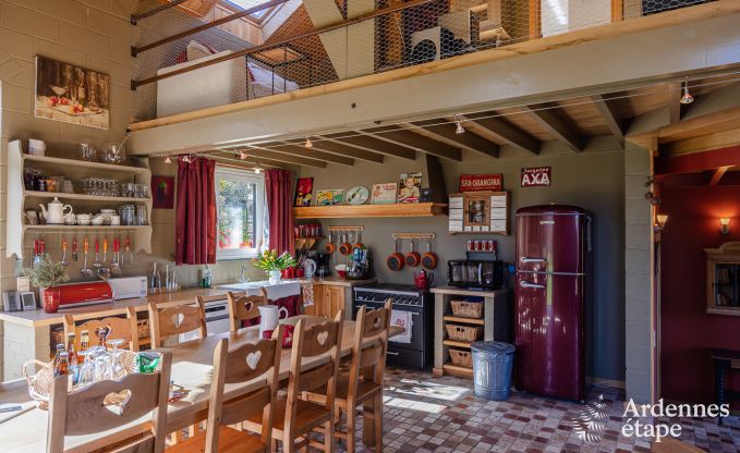 Maison de vacances � Stoumont pour 6 personnes en Ardenne