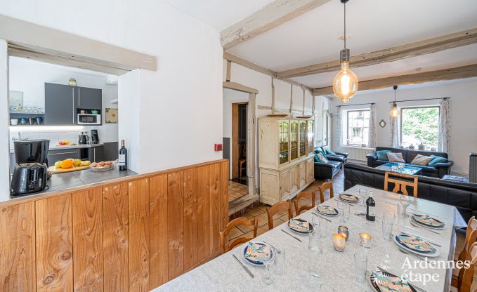 Maison de vacances � Stoumont pour 8 personnes en Ardenne