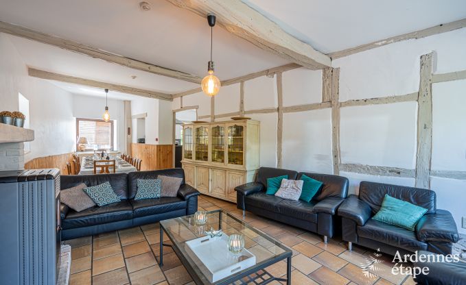 Maison de vacances � Stoumont pour 8 personnes en Ardenne