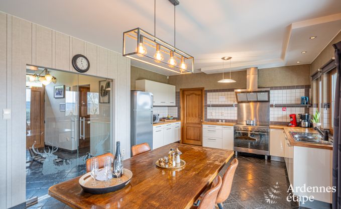 Maison de vacances rnove pour 9 personnes au centre de Stoumont, Hautes Fagnes