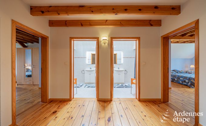 Maison de vacances rnove pour 9 personnes au centre de Stoumont, Hautes Fagnes