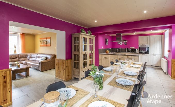 Maison de vacances � Stoumont pour 12 personnes en Ardenne