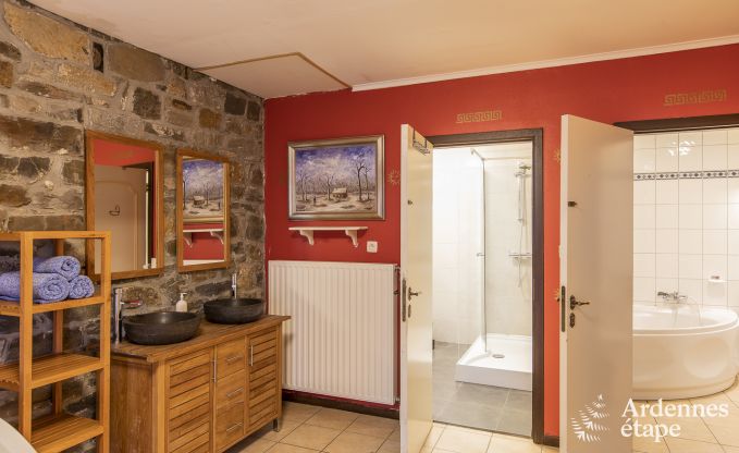 Maison de vacances � Stoumont pour 12 personnes en Ardenne