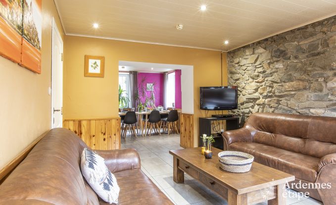 Maison de vacances � Stoumont pour 12 personnes en Ardenne