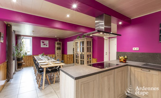 Maison de vacances � Stoumont pour 12 personnes en Ardenne