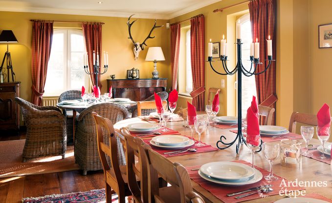 Villa de Luxe � Stoumont pour 14 personnes en Ardenne