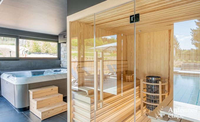 Maison de vacances � Tenneville pour 10 personnes en Ardenne