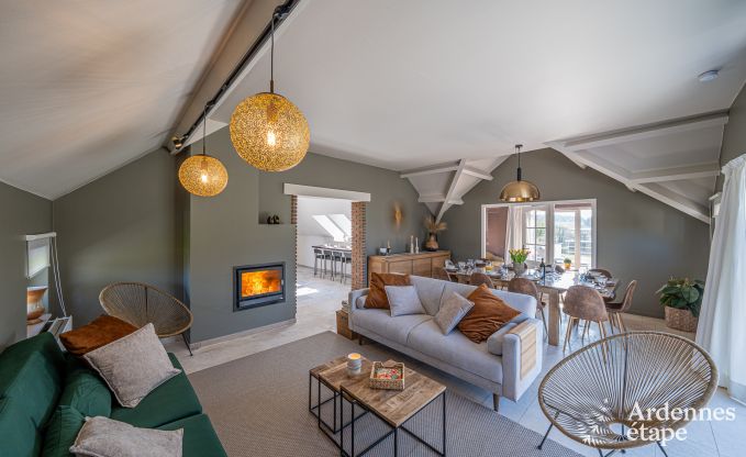 Villa de luxe  Theux pour 10 personnes avec salle de jeux, jacuzzi et proximit de Spa-Francorchamps