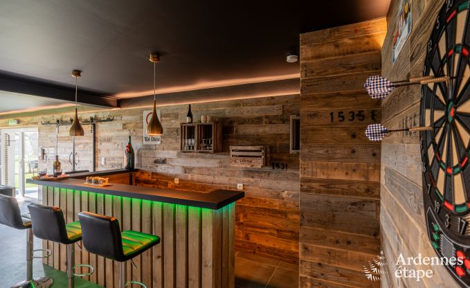 Villa de luxe  Theux pour 10 personnes avec salle de jeux, jacuzzi et proximit de Spa-Francorchamps