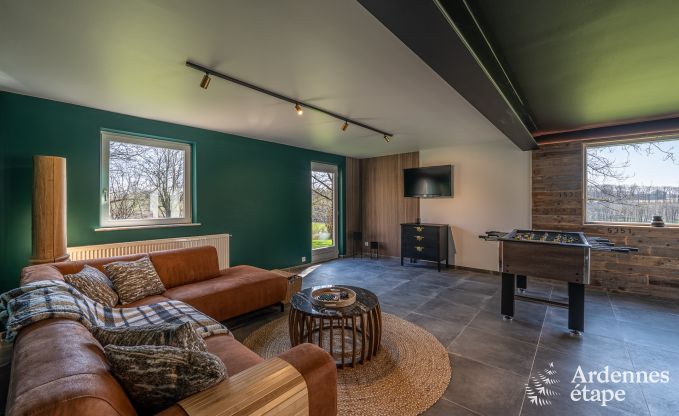 Villa de luxe  Theux pour 10 personnes avec salle de jeux, jacuzzi et proximit de Spa-Francorchamps