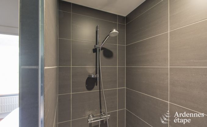 Grande maison de vacances pour 9 personnes � Tinlot avec 4 chambres et salles de bains, piscine, jardin priv� et �quipements de jeux