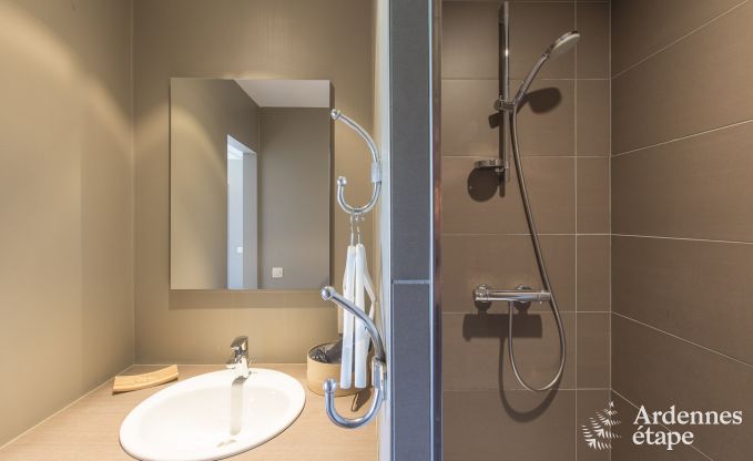 Grande maison de vacances pour 9 personnes � Tinlot avec 4 chambres et salles de bains, piscine, jardin priv� et �quipements de jeux