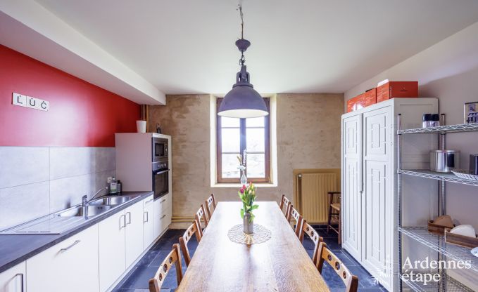 Maison de vacances � Torgny pour 15 personnes en Ardenne