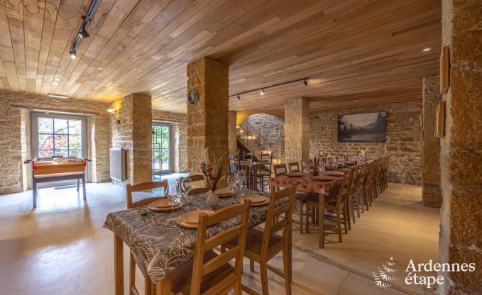 Maison de vacances � Torgny pour 22 personnes en Ardenne