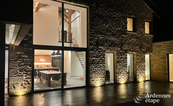 Villa de Luxe � Torgny pour 10 personnes en Ardenne