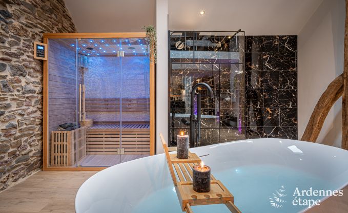 Suite de vacances charmante avec sauna � Trois-Ponts.