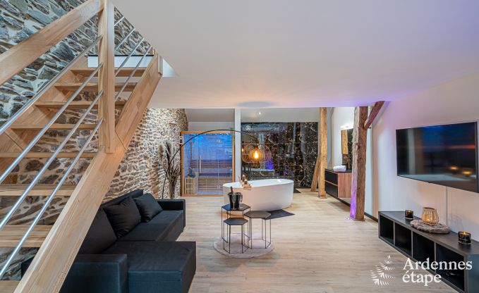 Suite de vacances charmante avec sauna � Trois-Ponts.