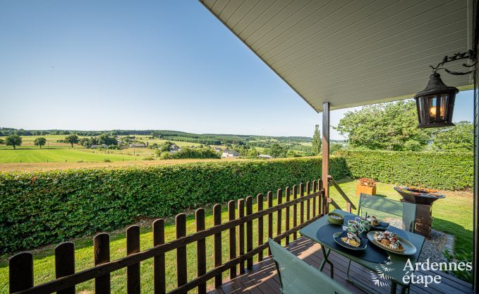 Chalet convivial pour 2 personnes  Trois-Ponts avec jardin priv