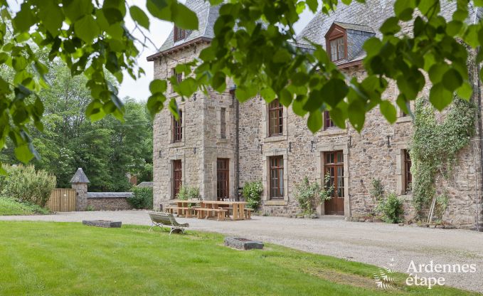 Ch�teau � Trois-Ponts pour 14 personnes en Ardenne