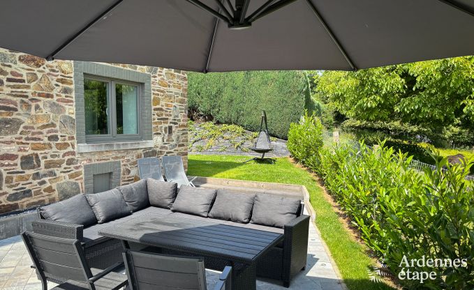 Maison chien admis et conviviale pour 6 personnes � Trois-Ponts, en Ardenne.