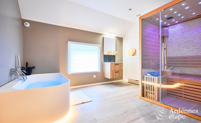Maison de vacances avec sauna et baignoire baln�o � Trois-Ponts dans les Hautes Fagnes