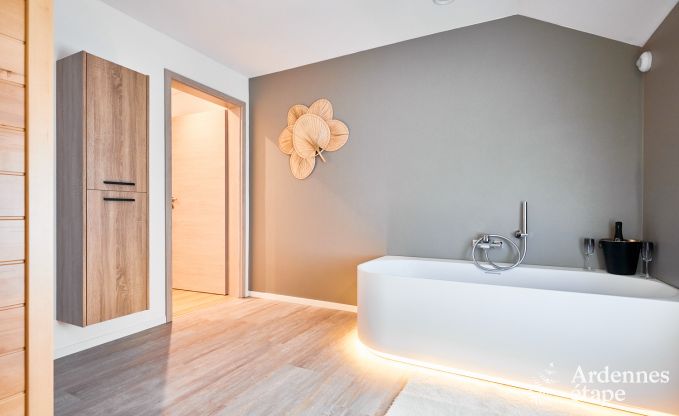 Maison de vacances avec sauna et baignoire baln�o � Trois-Ponts dans les Hautes Fagnes