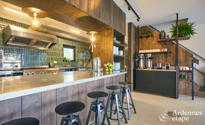 Spacieuse et luxueuse maison de vacances avec piscine � Trois-Ponts, Ardenne