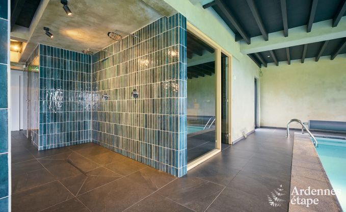 Spacieuse et luxueuse maison de vacances avec piscine � Trois-Ponts, Ardenne